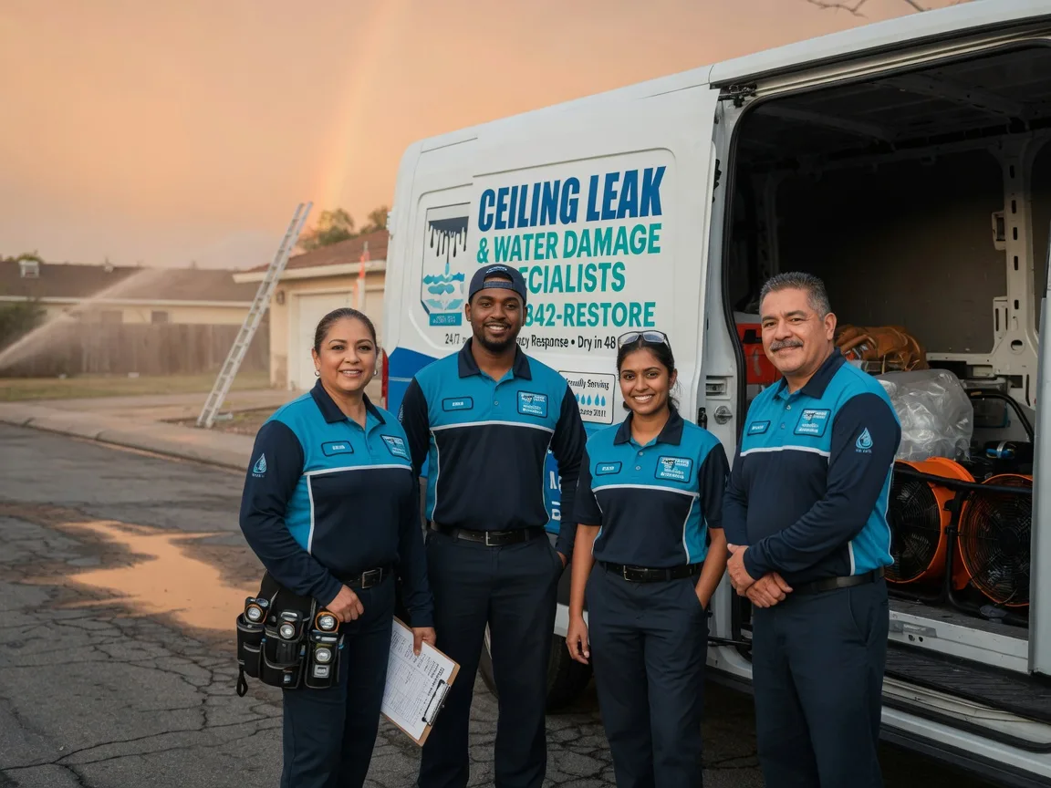 Ceiling Leak Cleanup company in Coweta, OK