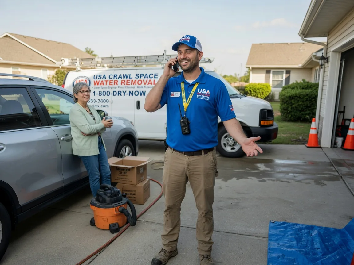 Crawl Space Water Removal Coweta, OK FAQs